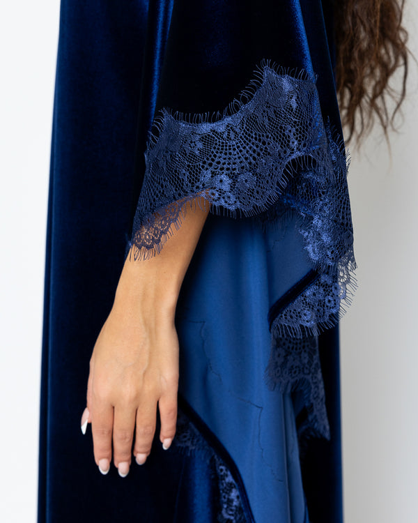 Lace velvet Kaftan